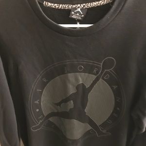 Black Jordan Brand Sweatshirt